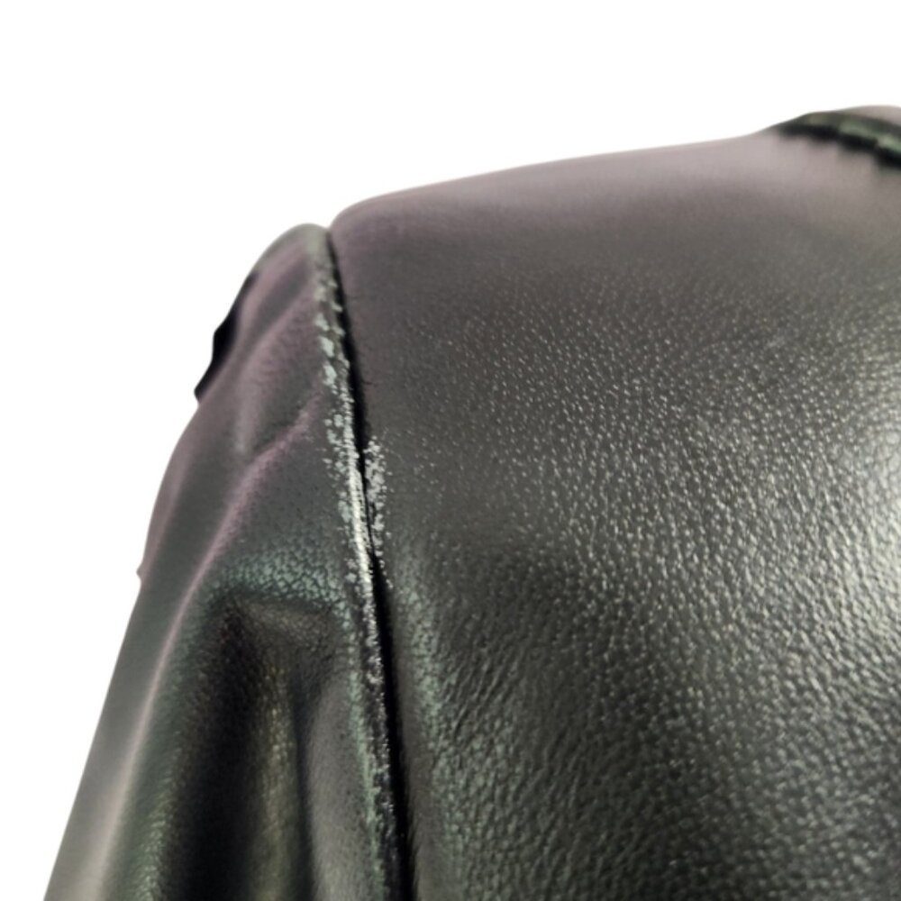 Alaska Vintage Button-Down Leather Jacket Size Sm… - image 5